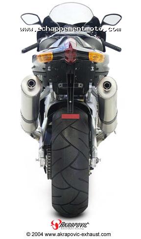 APRILIA RSV 1000 R 04 Akrapovic